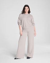 SPANX AirEssentials® Wide Leg Pant | French Grey